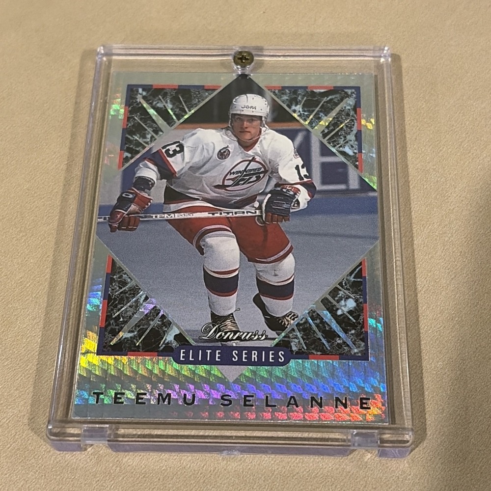 1993-94 Donruss Elite Series /10000 Teemu Selanne #3 HOF